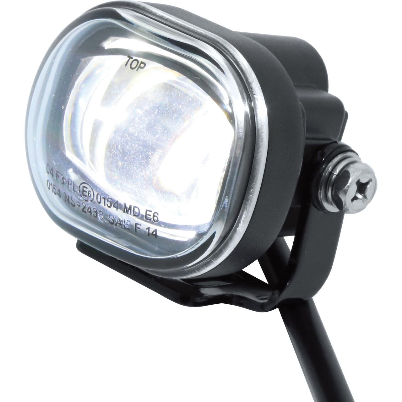 Mini-LED-Nebelscheinwerfer, Motorrad-Zusatzscheinwerfer Fernlicht Weiß Gelb  1,3 '' Scheinwerfer Ersatz für Motorrad Polaris Yamaha Kann