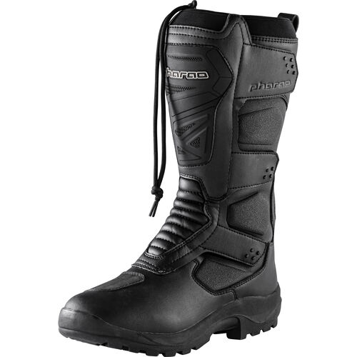 Motorcycle Shoes & Boots Cross Pharao Innvik WP Long motorcycle boots Black
