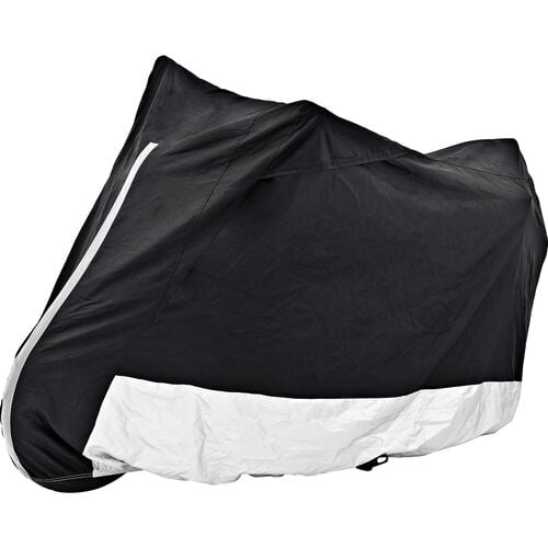 Bâches pour moto POLO outdoor couverture avec fenêtre noir/argent taille L Neutre