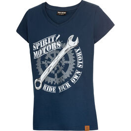 Femmes T-Shirt 4.0 bleu