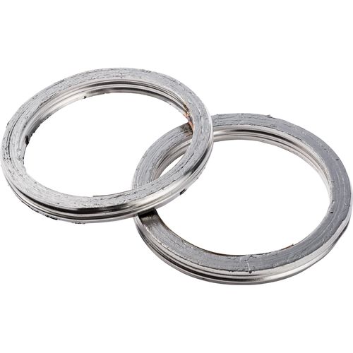 Motorcycle Exhaust Gaskets Hi-Q exhaust seals manifold to engine pair 43/35/3,5mm Black