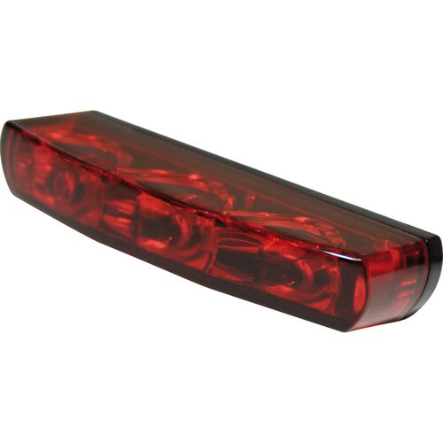 Feux arrière & réflecteurs de moto Shin Yo LED feu arrière Crystal verre rouge Noir