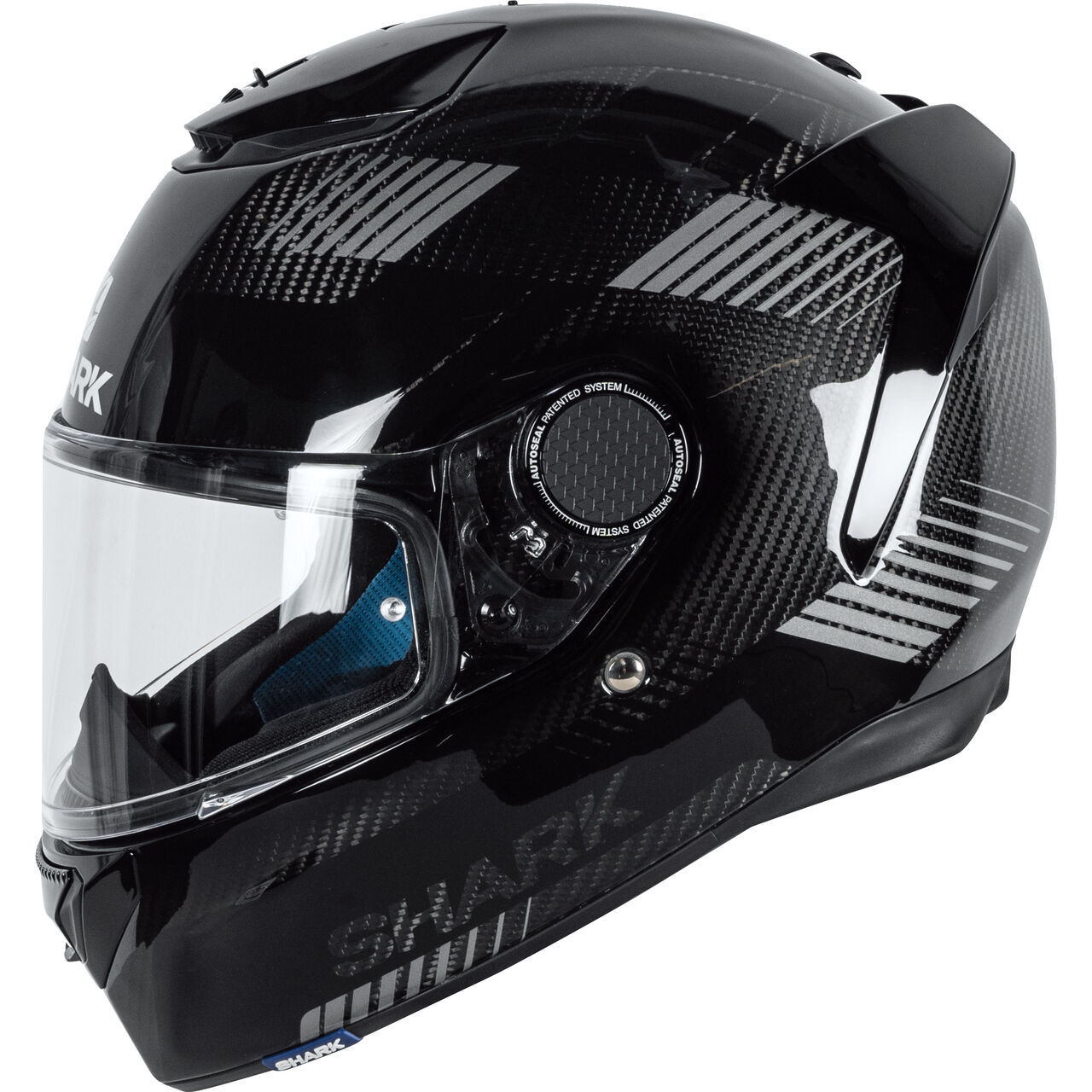 Shark helmets Spartan Carbon Strad POLO Edition silver Full Face Helmet