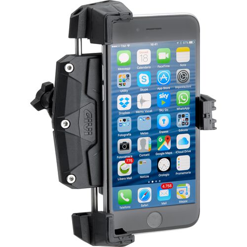 Motorcycle Navigation & Smartphone Holders Givi universal smartphone holder S920M for 112-148/52-75 mm Neutral