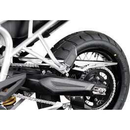Motorcycle Chain Guards & Sprocket Covers SW-MOTECH chain guard alu for black for Triumph Tiger 800 /XC Grey