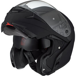 Nexo Flip-Up Fiberglass Travel II flat black Modular Helmets