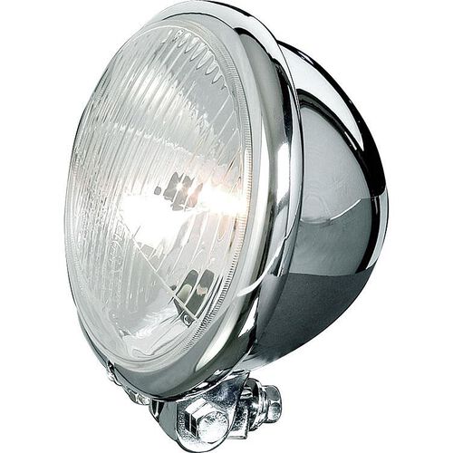 Motorcycle Headlights & Lamp Holders Shin Yo H4 headlight Ø157mm Bates below chrome Blue