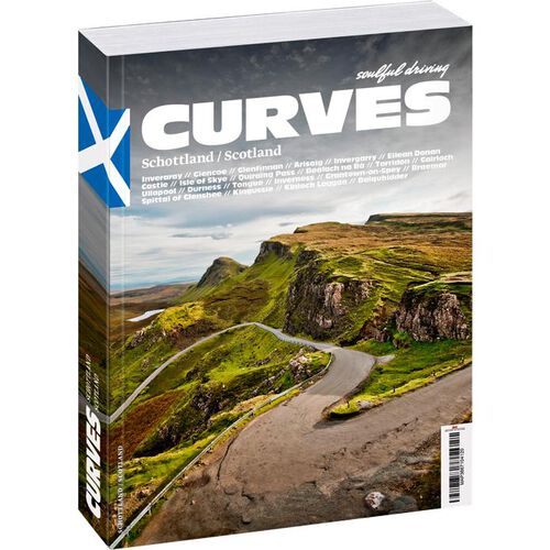 Cartes, carnets de voyage & guides touristiques pour moto Klasing-Verlag CURVES Schottland Band 8 Neutre