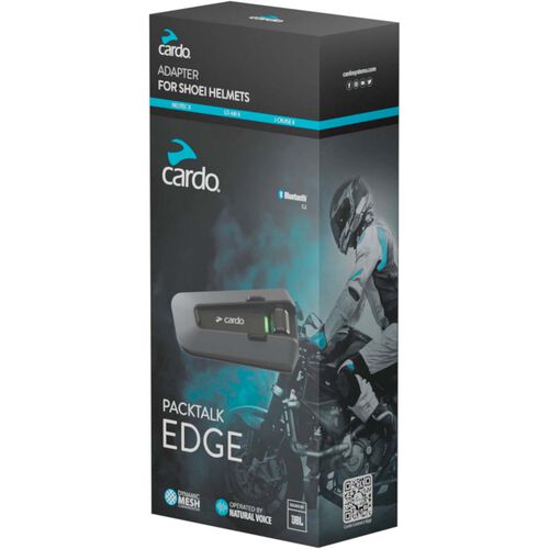 Motorrad Kommunikationsgeräte Cardo Packtalk Shoei Adapter für Edge, Neo und Custom Neutral