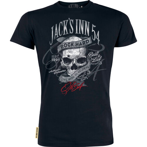 T-shirts Jack's Inn 54 Built to last T-Shirt Noir