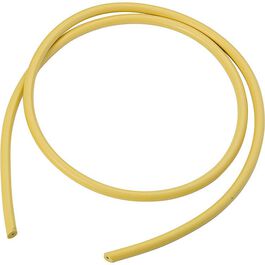 câble d'allumage silicone 1m  jaune