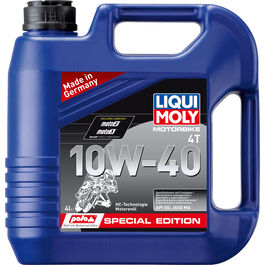Motorcycle Engine Oil Liqui Moly Motorbike 4T 10W-40 Polo-Special Edition 4 liter Neutral