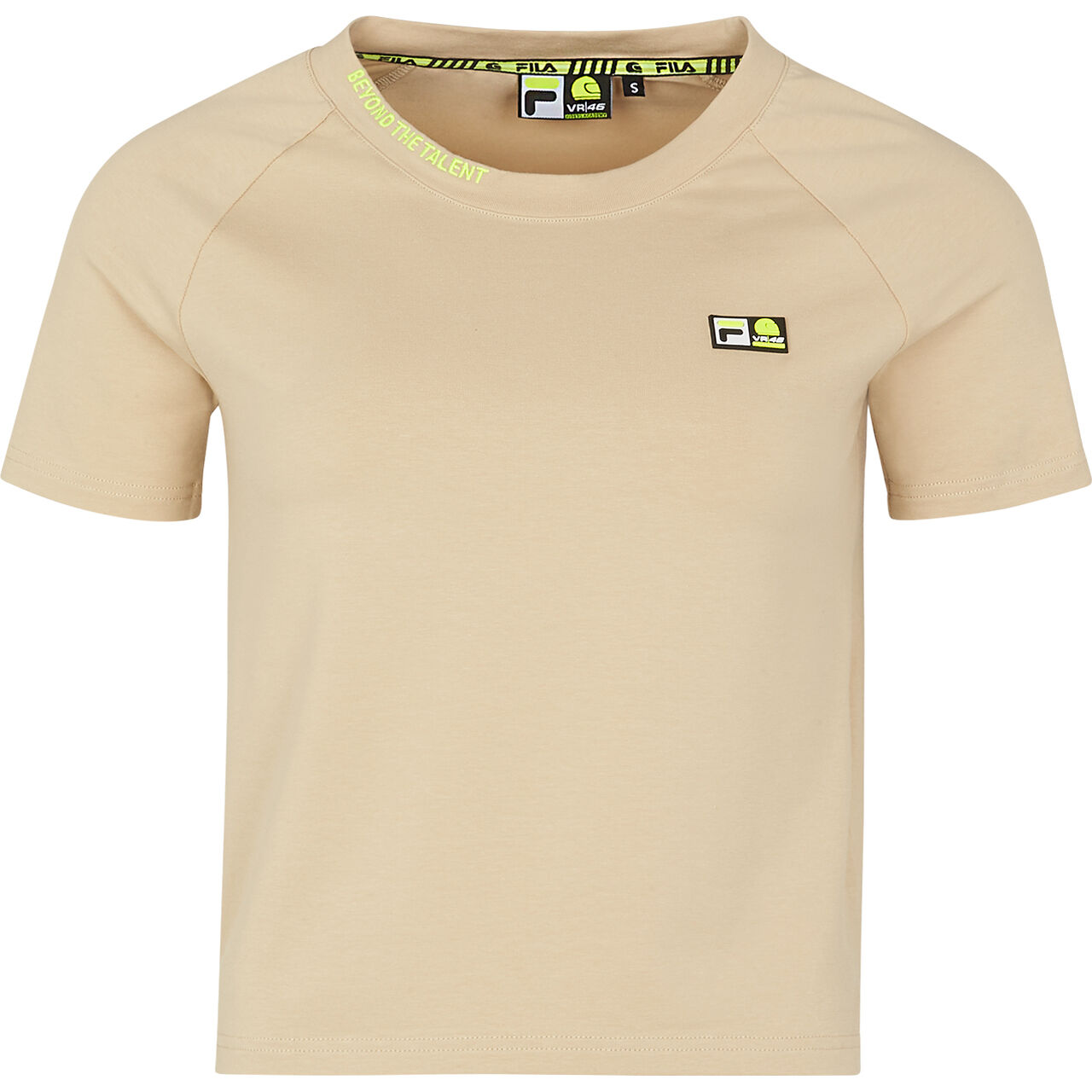 C29 Damen Cropped Shirt beige