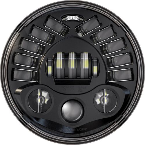 J.W.Speaker LED Scheinwerfereinsatz 7 8790A2 mit Kurvenlicht schwarz  Neutral kaufen - POLO Motorrad