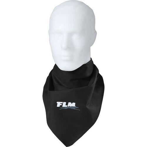 Hals & Gesichtsschutz FLM Textil Halstuch 1.0 schwarz