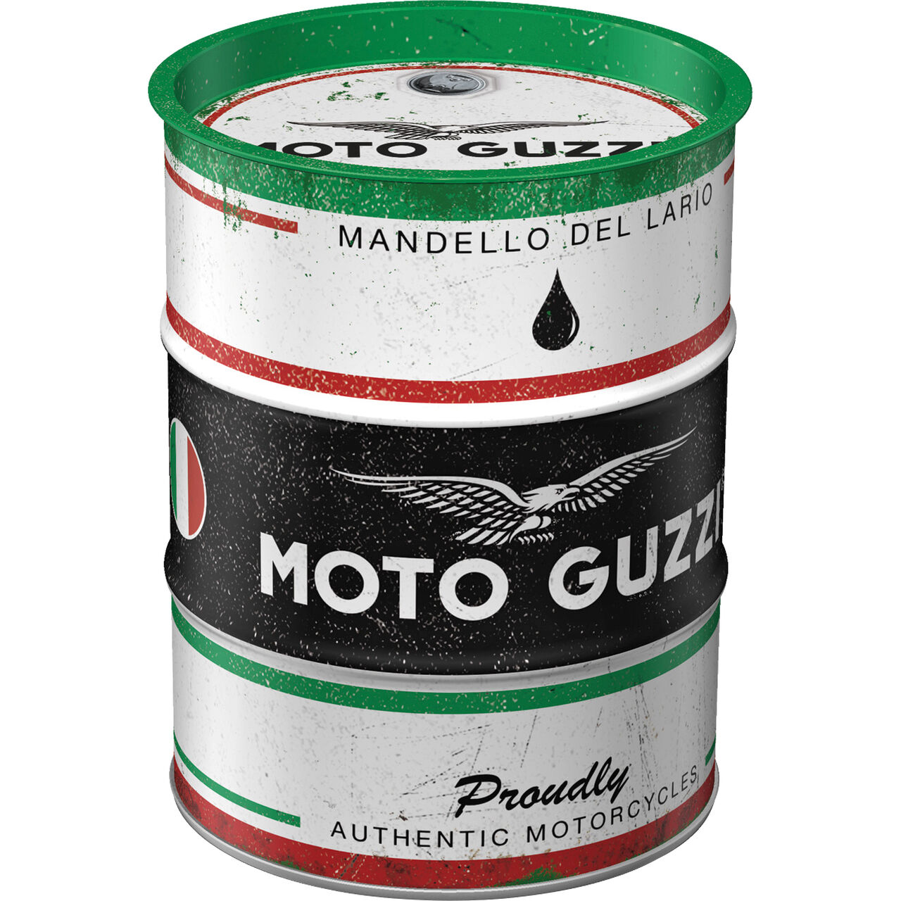 Nostalgic-Art Spardose Ölfass Moto Guzzi - Italian Motorcycle Oil