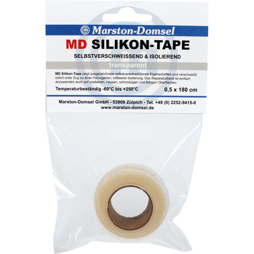 Densing, Gluing & Repairing Marston-Domsel silicone tape transparent 1.8m Neutral