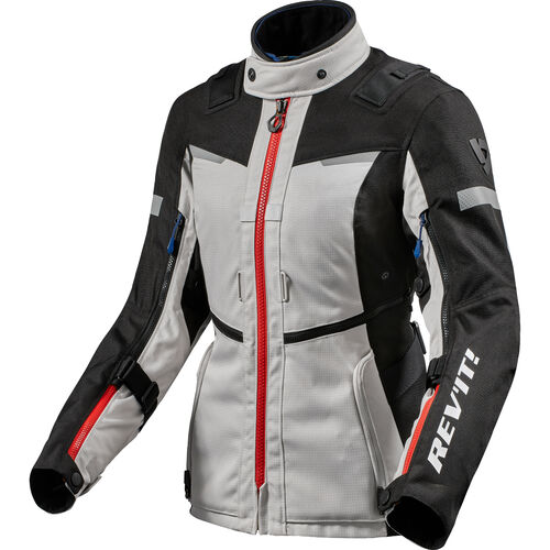 Motorcycle Textile Jackets REV'IT! Sand 4 H2O Lady Textile Jacket Grey