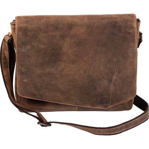 Bags Spirit Motors Vintage leather shoulder bag 2 Big 8 liters storage space