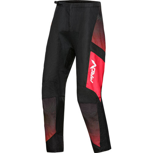 Motorcycle Textile Trousers PRO-V Holeshot Crosspants red 32