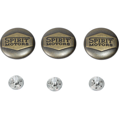 Équipement & accessoires Spirit Motors Jeans bouton laiton 20 mm Neutre