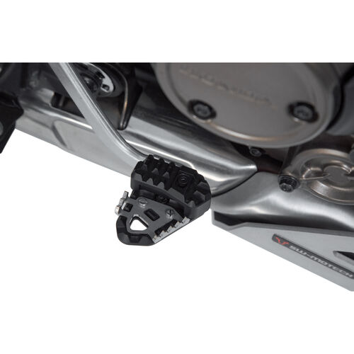 Pédale de moto SW-MOTECH extension de levier de frein à pied pour Honda CRF 1000/1100 Bleu