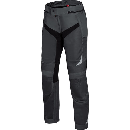 Motorcycle Textile Trousers IXS Trigonis-Air Sportstourer Textile Pants Grey