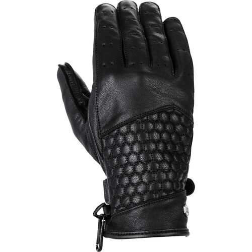 Motorcycle Gloves Chopper & Cruiser Spirit Motors Women classic leather glove 1.1 Black