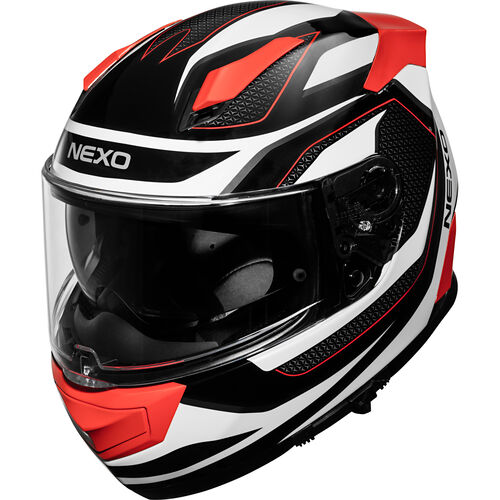 Full Face Helmets Nexo Full Face helmet Fiberglass Sport III Red