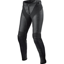 Motorcycle Trousers REV'IT! Luna Ladies Leather Combi Pants black