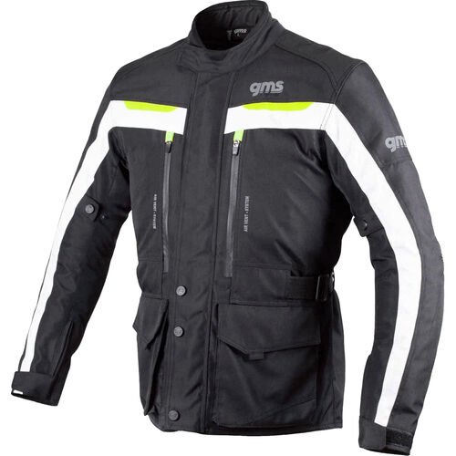 Motorcycle Textile Jackets GMS Gear textile jacket White