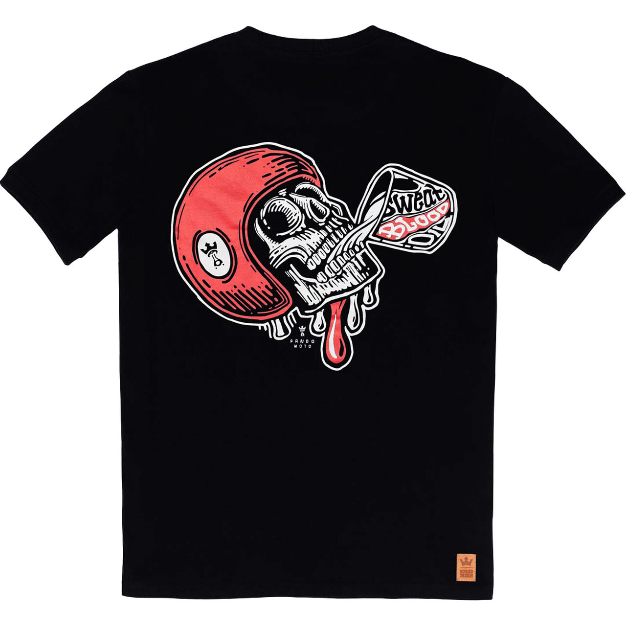 T-Shirt Red Skull 1 schwarz