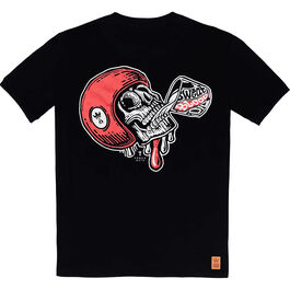T-Shirt Red Skull 1 black