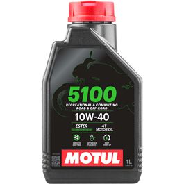 Motorrad Motoröl Motul Motoröl teilsynthetisch 5100 4T 10W-40 1 Liter Neutral