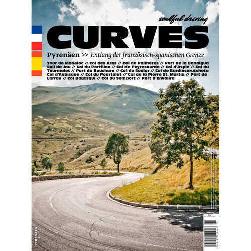 Motorcycle Maps, Travel Reports &  Travel Guides Klasing-Verlag CURVES Pyrenäen Band 4 Neutral