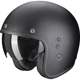 Open Face Helmets Scorpion EXO Belfast Evo Black
