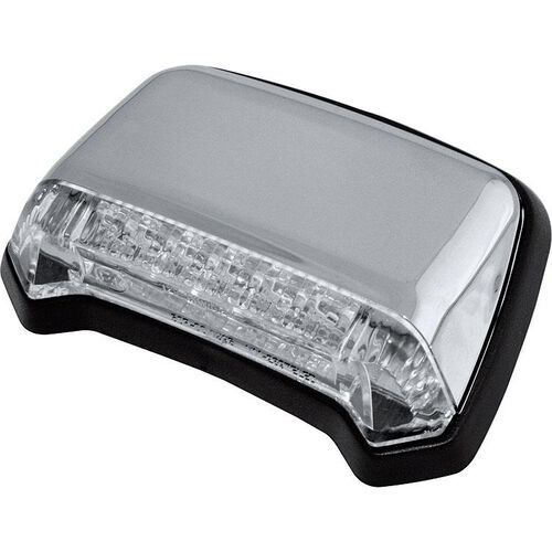 Motorcycle Rear Lights & Reflectors Shin Yo LED taillight Fender chrome, clear glass Neutral