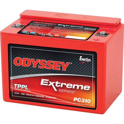 Motorcycle Batteries Odyssey battery Exreme pure lead ODS-AGM8E/PC310 12V, 8Ah Neutral