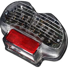 Feux arrière & réflecteurs de moto Shin Yo feu arrière LED plug&play teinté pour GSF 600/1200 Bandit A8 Gris