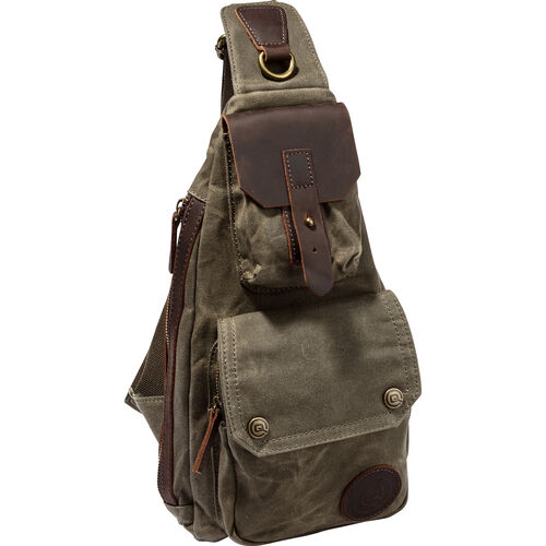 QBag Sling Bag sac porté épaule Canvas Retro 4,5 litres