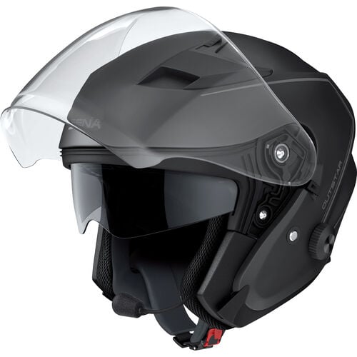 Sena Outstar Open-Face-Helmet flat black