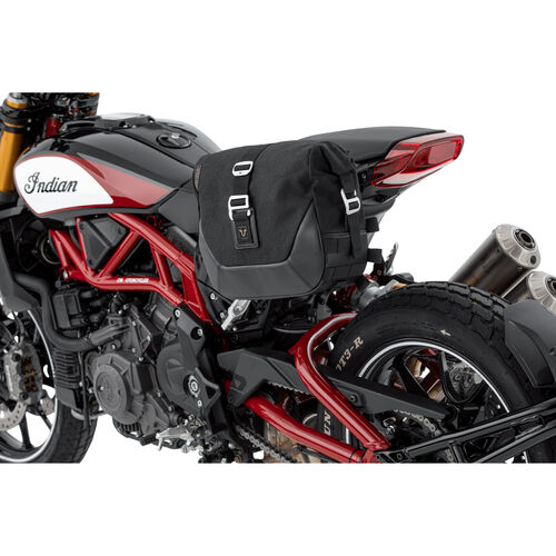 Motorbike Saddlebags SW-MOTECH saddle bag for carrier fitting Legend Gear LC1 9,8 liter lef Orange