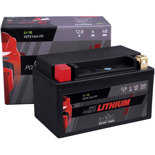 Motorcycle Batteries intAct Lithium motorcycle battery LI-10 Neutral