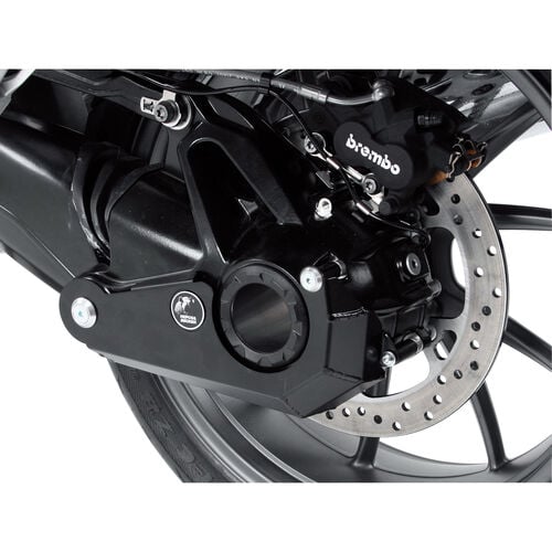 Motorrad Sturzpads & -bügel Hepco & Becker Alu Kardanschutzplatte schwarz für BMW R 1250 R