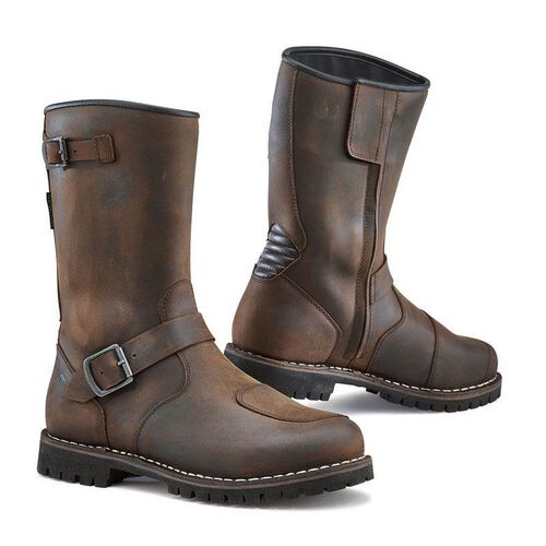 Motorcycle Shoes & Boots Tourer TCX Fuel WP Boots Brown