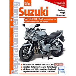 Repair Manuals Motorbuch-Verlag repair manual Bucheli german Suzuki GSF 1250 Bandit /S Black