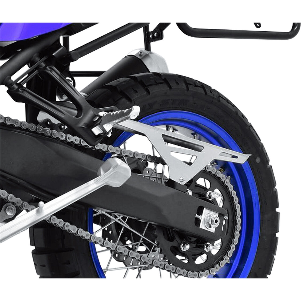 Tenere - Zieger Motorrad 700 Yamaha für POLO silber Schwarz Edelstahl Kettenschutz kaufen
