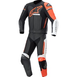 Motorcycle Combinations Two Piece Suits Alpinestars GP Force Phantom leathercombi 2-p. Red