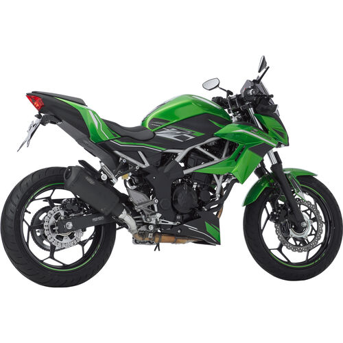 Motorcycle Exhausts & Rear Silencer Shark exhaust DSX-10 exhaust short black for Kawasaki Z/Ninja 125