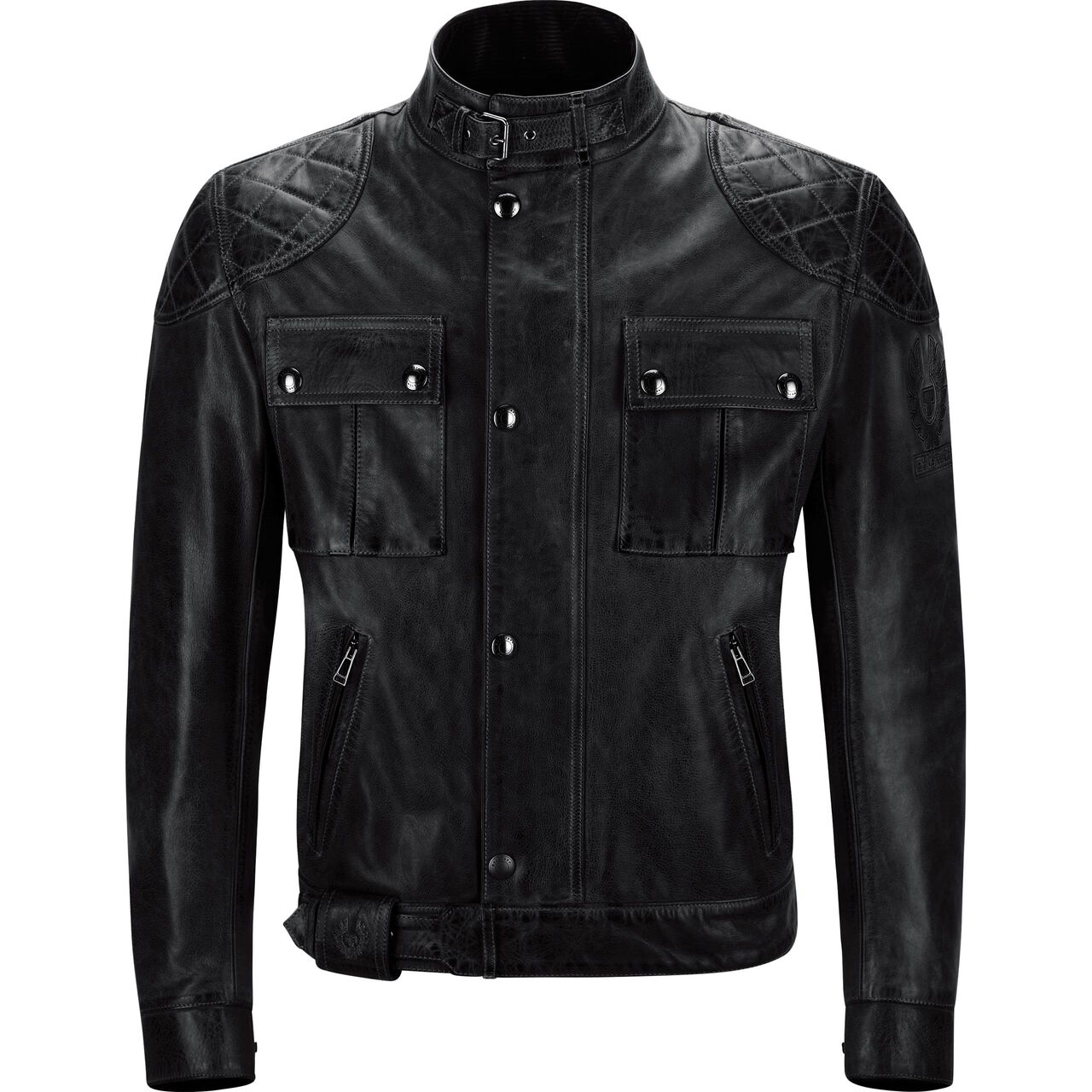 saltar traductor Artes literarias Brooklands Replica Leather Jacket black XL